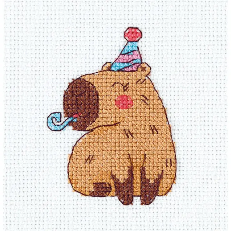 Cross stitch kit "Capybara" KL12-066 Cross stitch kit "Capybara" KL12-066