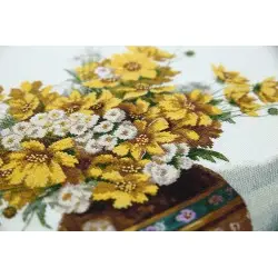 Cross stitch kit "Bouquet with yellow flowers" PC-7160