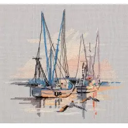 Cross stitch kit "Charleston harbor" PGM-7268