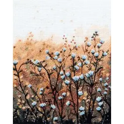 Cross stitch kit "Field at dawn" PPS-7501