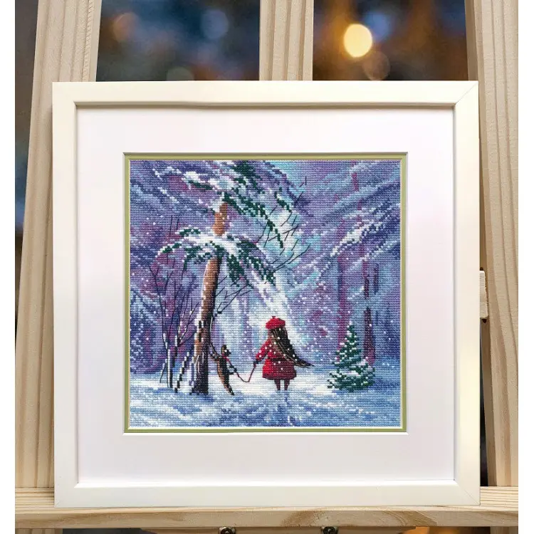 Cross stitch kit "Winter's Tale" S1663 Cross stitch kit "Winter's Tale" S1663
