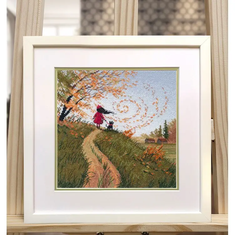Cross stitch kit "Autumn breeze" S1664 Cross stitch kit "Autumn breeze" S1664