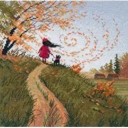 Cross stitch kit "Autumn breeze" S1664