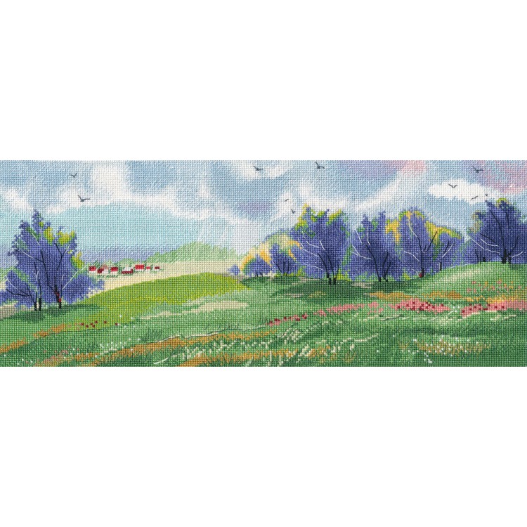 Cross stitch kit "Springtime Expanse" S1666