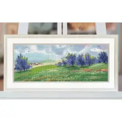 Cross stitch kit "Springtime Expanse" S1666