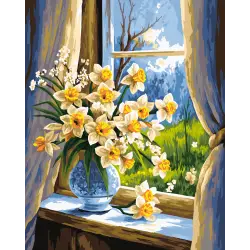 0125Paint by Numbers kit 40x50 cm W093