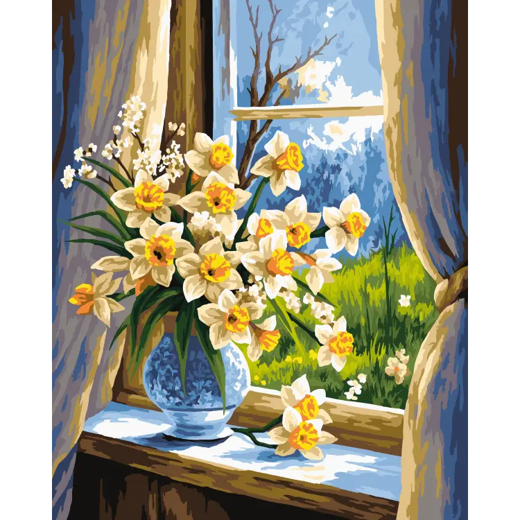 0125Paint by Numbers kit 40x50 cm W093 0125Paint by Numbers kit 40x50 cm W093