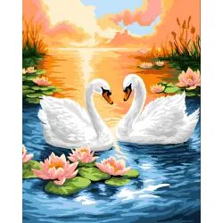0125Paint by Numbers kit 40x50 cm W094