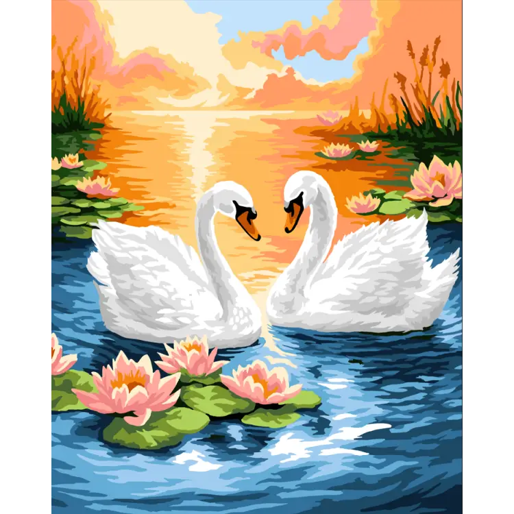 0125Paint by Numbers kit 40x50 cm W094 0125Paint by Numbers kit 40x50 cm W094