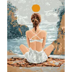 0125Paint by Numbers kit 40x50 cm W096