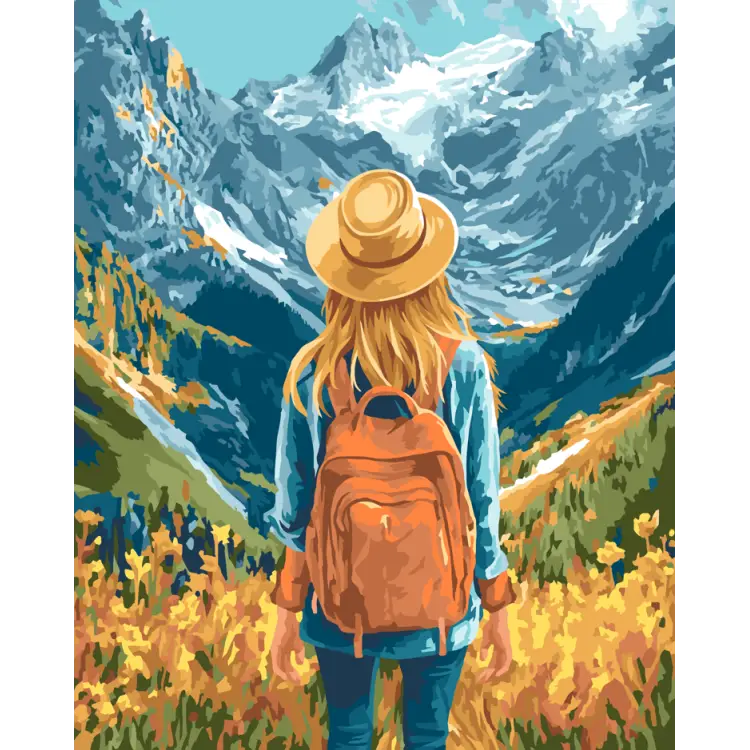 0125Paint by Numbers kit 40x50 cm W098 0125Paint by Numbers kit 40x50 cm W098