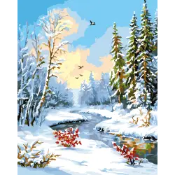 0125Paint by Numbers kit 40x50 cm W100