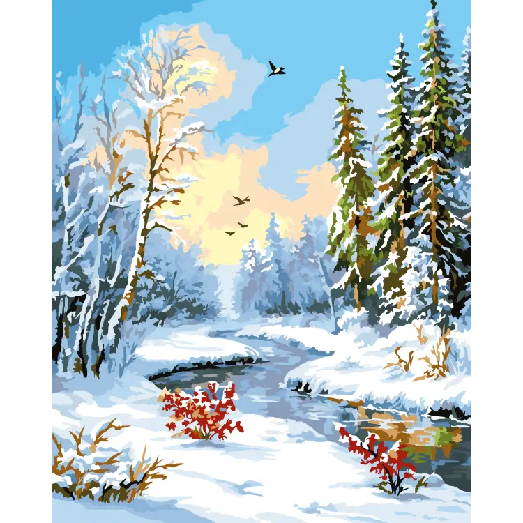 0125Paint by Numbers kit 40x50 cm W100 0125Paint by Numbers kit 40x50 cm W100
