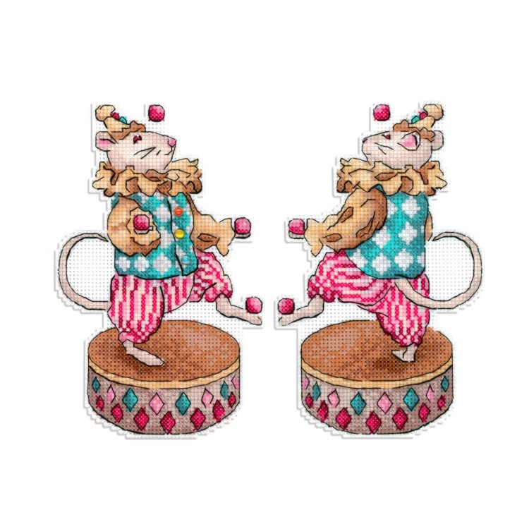 Cross stitch kit "Little juggler" SR-1111