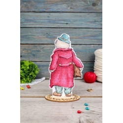Cross stitch kit "Bear with a barrel organ" SR-1112