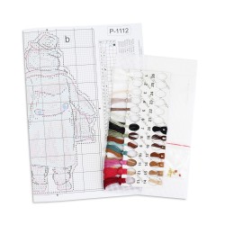 Cross stitch kit "Bear with a barrel organ" SR-1112