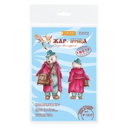 Cross stitch kit "Bear with a barrel organ" SR-1112