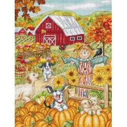 Autumn Farm 27x35cm SLETIL9936