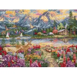 Spring Mountain Majesty 45x34cm SLETIL9939