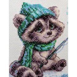 Curious Raccoon 15x15 SRA1017