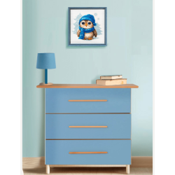 Cuddly Owl 15x15 SRA1019