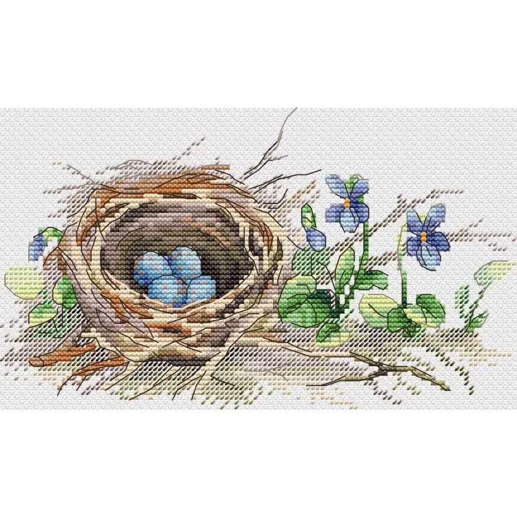 Cross stitch kit "On the forest edge" SM-1233 Cross stitch kit "On the forest edge" SM-1233