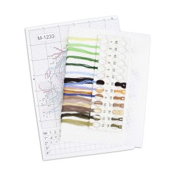 Cross stitch kit "On the forest edge" SM-1233