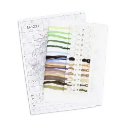 Cross stitch kit "On the forest edge" SM-1233