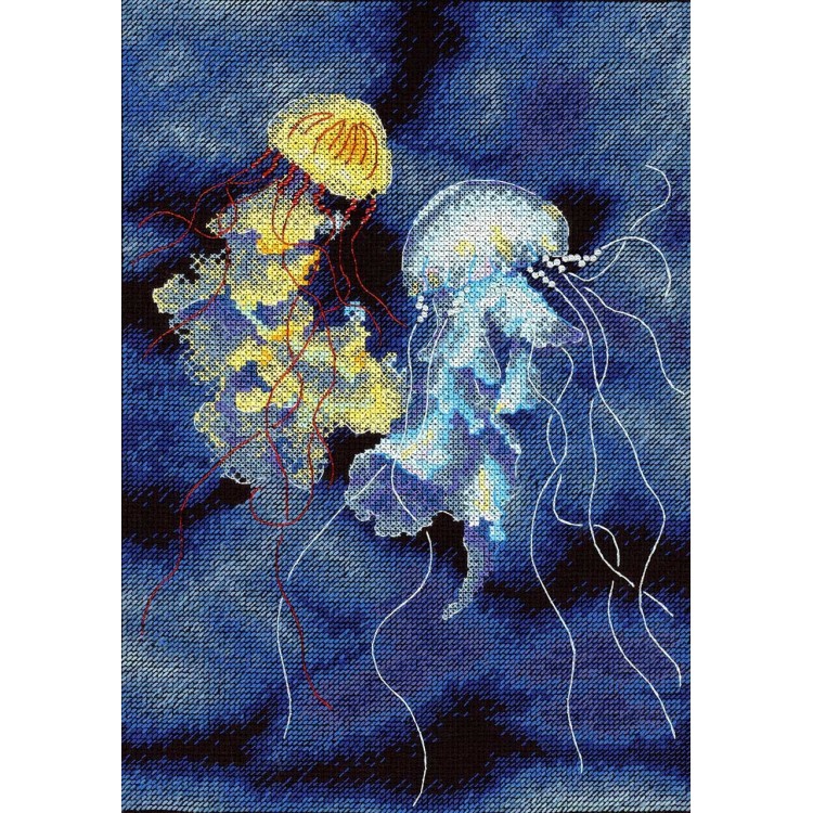 Cross stitch kit "Underwater magic" SNV-887