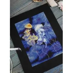 Cross stitch kit "Underwater magic" SNV-887
