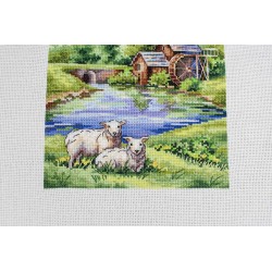 Cross stitch kit "Old mill" SNV-918