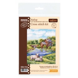 Cross stitch kit "Old mill" SNV-918