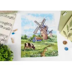 Cross stitch kit "Native land" SNV-919
