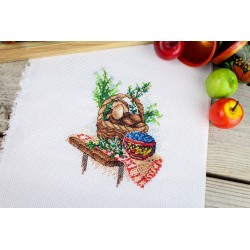 Cross stitch kit "Mushroom season" SM-1238