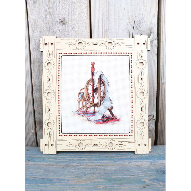 Cross stitch kit "Spinning wheel" SM-1240