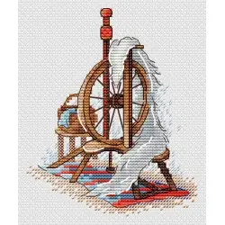 Cross stitch kit "Spinning wheel" SM-1240