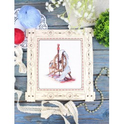 Cross stitch kit "Spinning wheel" SM-1240