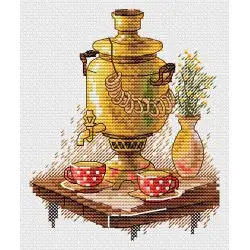 Cross stitch kit "Tea party" SM-1241