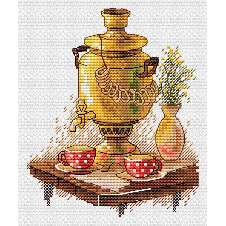Cross stitch kit "Tea party" SM-1241