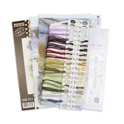 Cross stitch kit "Lurking Goldfinch" SNV-921