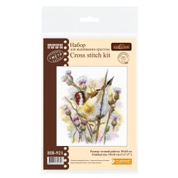 Cross stitch kit "Lurking Goldfinch" SNV-921