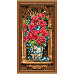 (Discontinued) Diamond Painting Kit Antique Bouquet AZ-1603