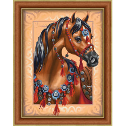 Diamond Painting Kit Arabian Horse 30х40 cm AZ-1605