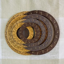 Embroidery hoop with magnets PM-017-1818O