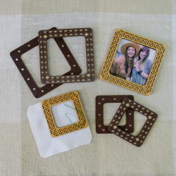 Embroidery hoop with magnets PM-019-1414O