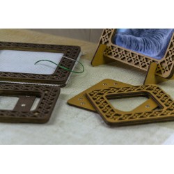 Embroidery hoop with magnets PM-019-1414O