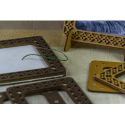 Embroidery hoop with magnets PM-019-1414W