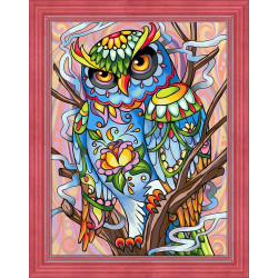 Diamond painting kit Owl AZ-1610