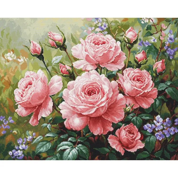 The Roses Garden 44x35cm SB717