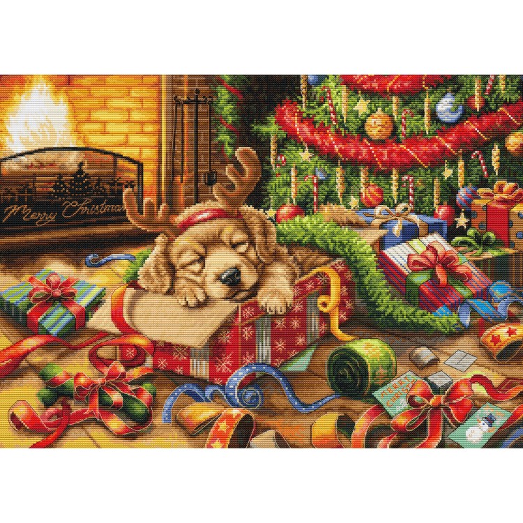 Santa’s Little Troublemaker 44x32cm SBU5079